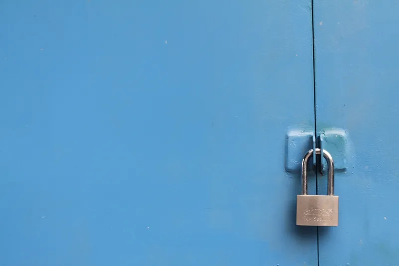 Security lock installation
